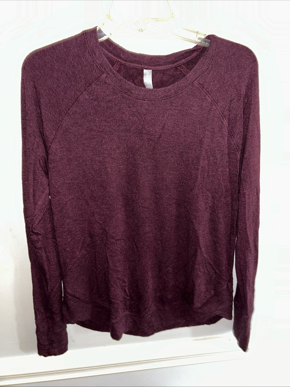 Athleta Plum Long-Sleeve Sweatshirt